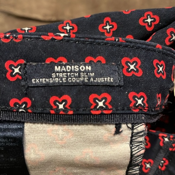 TOMMY HILFIGER | Madison Stretch Slim Chino Pants - sz 6 - Picture 9 of 9